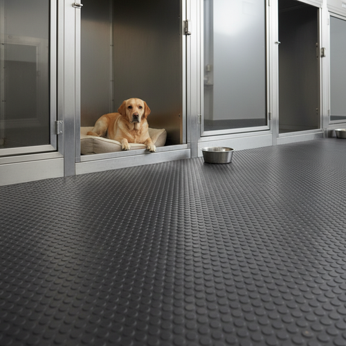 Pet Shop Flooring | Commercial Non-Slip Rubber Matting for Pet Stores | R11 Rated | Free UK Delivery