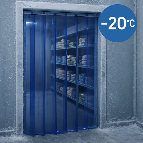 Polargrade Freezer Grade PVC Strip Curtains | Cut to Size 50m