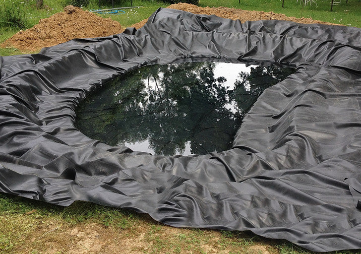 Heavy Duty UV Resistant HDPE Pond Liner with Lifetime Guarantee & Free Underlay – 0.35mm Thick, Durable, and Long-Lasting Pond Lining Solution