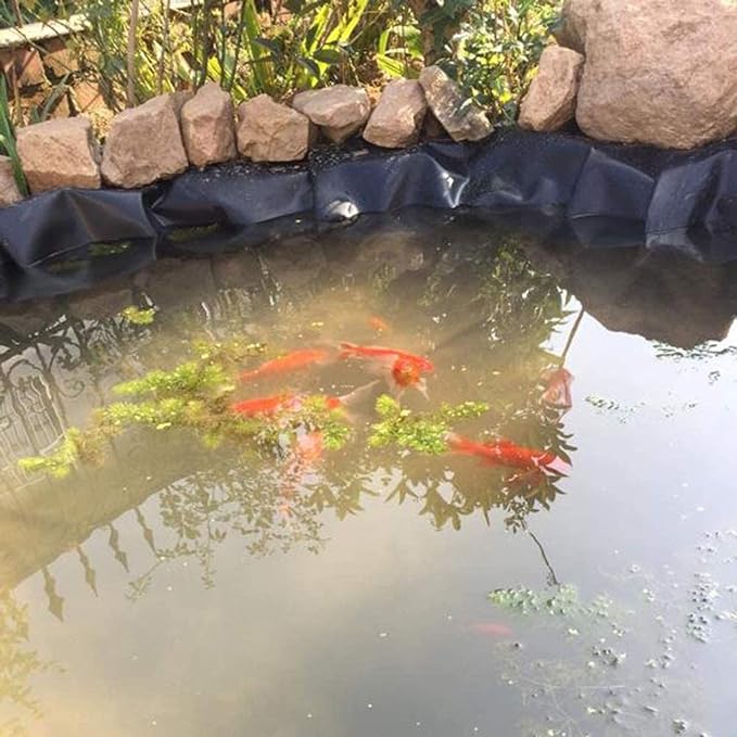 Heavy Duty UV Resistant HDPE Pond Liner with Lifetime Guarantee & Free Underlay – 0.35mm Thick, Durable, and Long-Lasting Pond Lining Solution