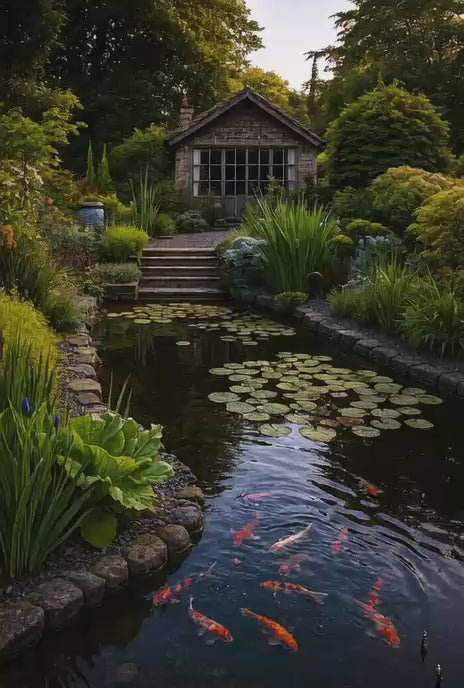 Heavy Duty HDPE Pond Liner 40-Year Guarantee, UV Resistant with Free Underlay - Durable, Flexible, Ideal for Ponds & Water Features