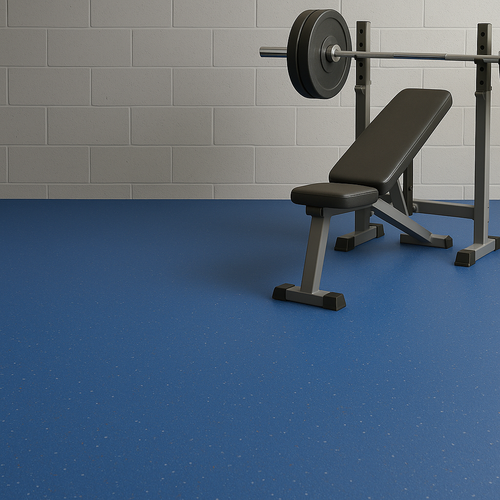 Loose Lay Rubber Tiles with Dimpled Texture - Waterproof & Easy to Clean