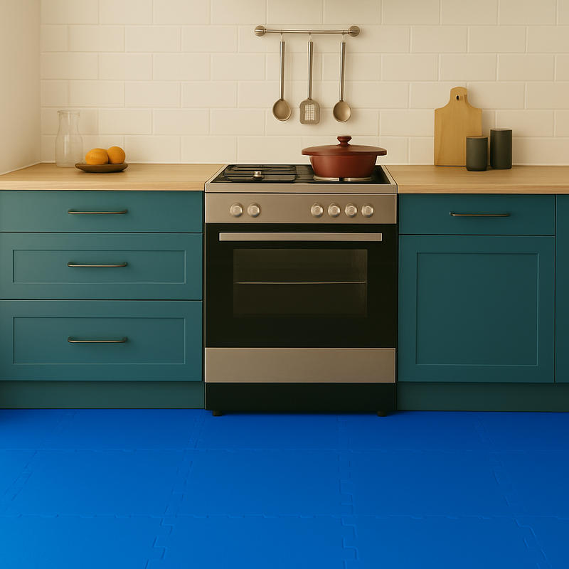 Easyway Interlock GT Rubber Floor Tiles - Higher Fire resistance
