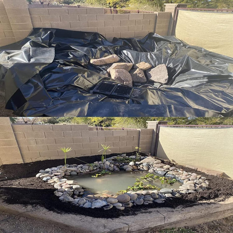 Industrial Heavy Duty Pond Liner 0.35mm - 25 Year Guarantee, HDPE for Durability & UV Resistance