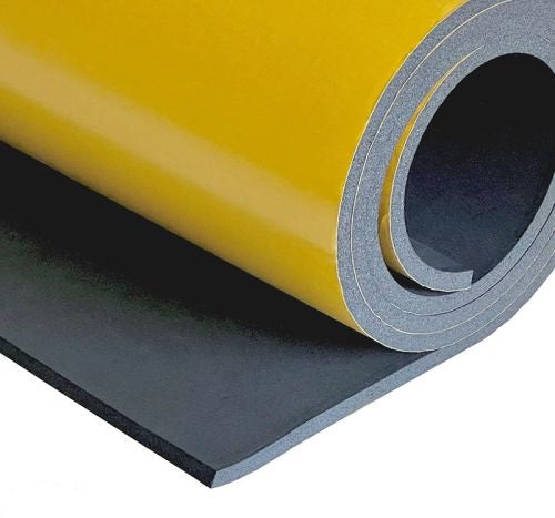 BS476 Class 0 Black Self-Adhesive PVC Nitrile Sponge Strip – Flame Retardant, Various Widths & Thicknesses, 8m to 14m Lengths, Fire Safety Compliance