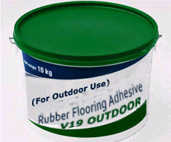 Rubber Flooring Matting Contact Adhesive for Outdoor Use