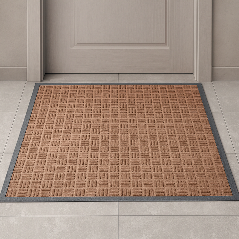 Heavy Duty Rubber Barrier Mats – Anti-Slip, High Traffic, Dual Surface, Dirt & Moisture Trapping, Bevelled Edges, Durable Rubber Base