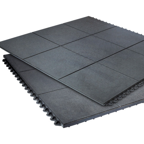 Heavy Duty Shock Absorbing Rubber Playground Mats Eco-Friendly Outdoor Safety Flooring