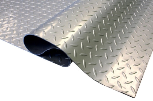 Diamond Pattern Heavy Duty Rubber Van Flooring Non-Slip, Impact Absorbing Prevents Scratches & Dents Excellent Sound Insulation Load Stabilisation