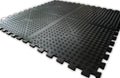 Nitrile Rubber Interlocking Garage Mat | 1m x 1m x 18mm | Oil & Grease Resistant Heavy Duty