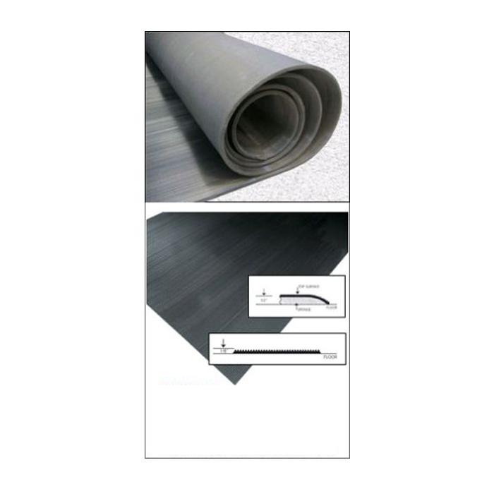 Fine Ribbed Rubber Matting Rolls Versatile Flooring Solutions Rubber Co