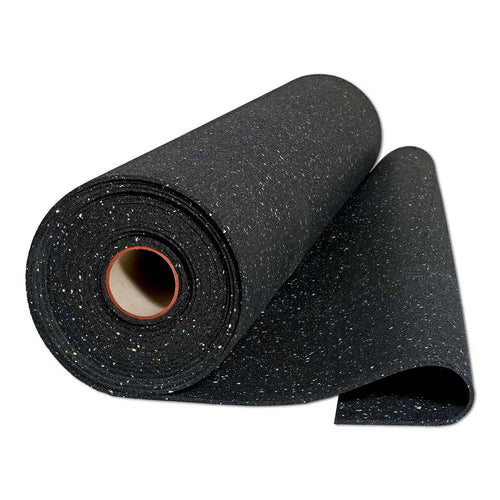 2mm Rubber Acoustic Sound Control Underlayment - 94% Recycled, Tile, Vinyl & Wood Flooring, Noise Reduction, Moisture Resistant, CE Marked