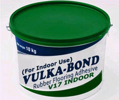 Vulka-Bond Rubber Flooring Adhesive – Non-Staining, Easy-Trowel Paste for Rubber Matting, Strong Bond, Ideal for Flooring Installation