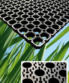 EN1177 Tested Slip-Not Rubber Grass Mats for Playground Safety