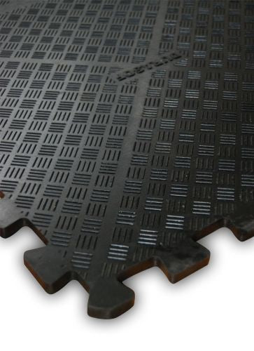 Durasof Heavy Duty Rubber Gym Tiles – Durable, Slip-Resistant, High Impact Mats with Interlocking Design Ideal for Home & Commercial Gyms