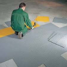 Rubberco 7mm ESD Anti-static Flooring Tile - Grey